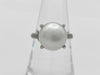 Pearl diameter approx. 11.7mm PT900 7.6g ring 