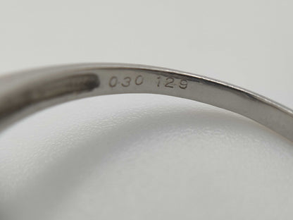 S1.29ct D0.30ct PT900 5.4g Ring 