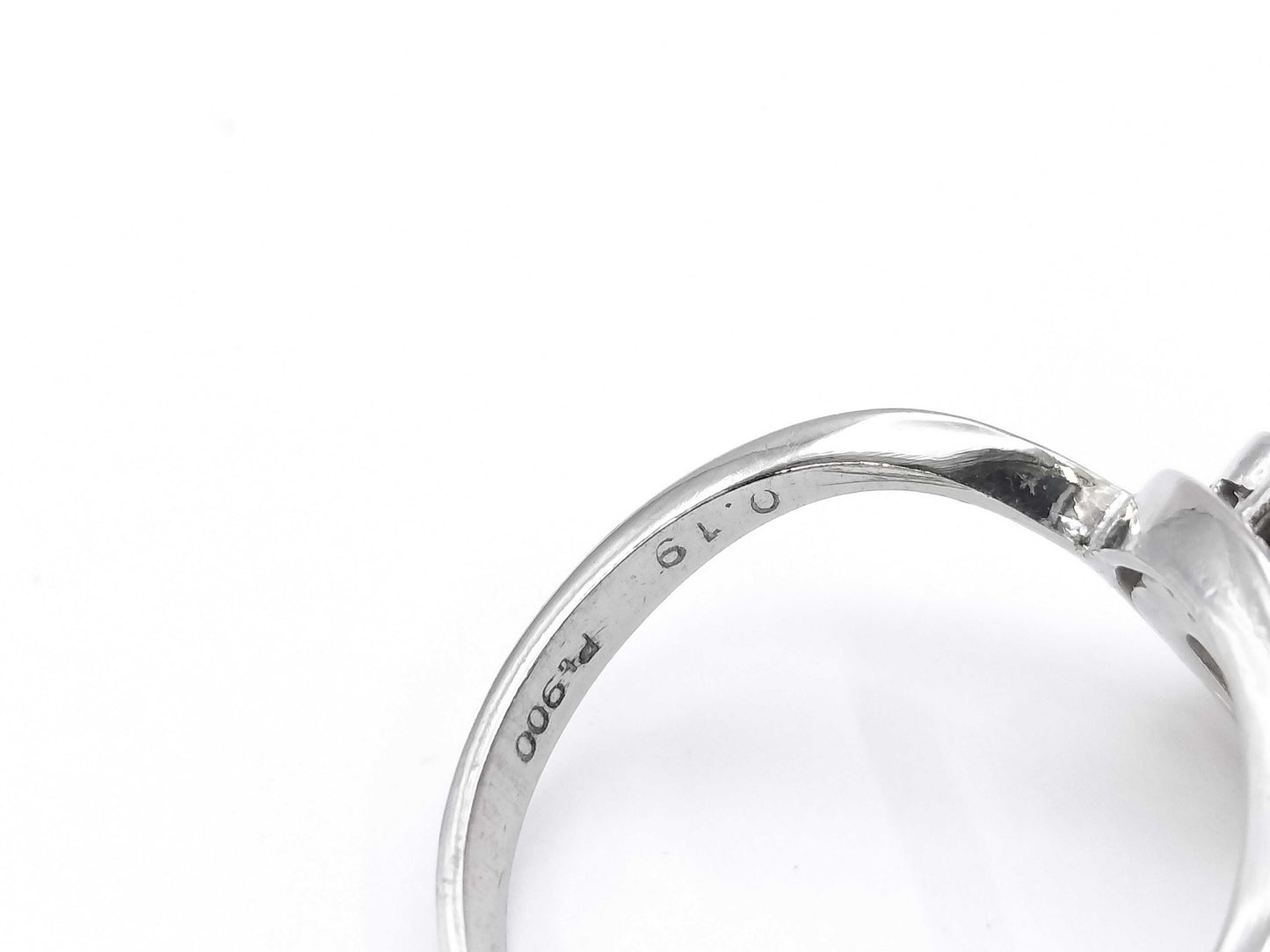 D0.19ct PT900 4.8g Ring 