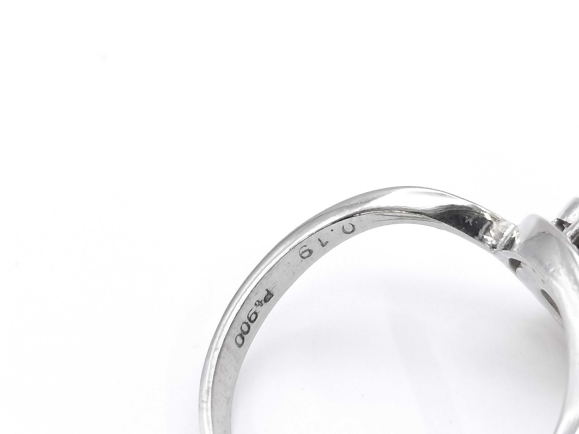 D0.19ct PT900 4.8g Ring 