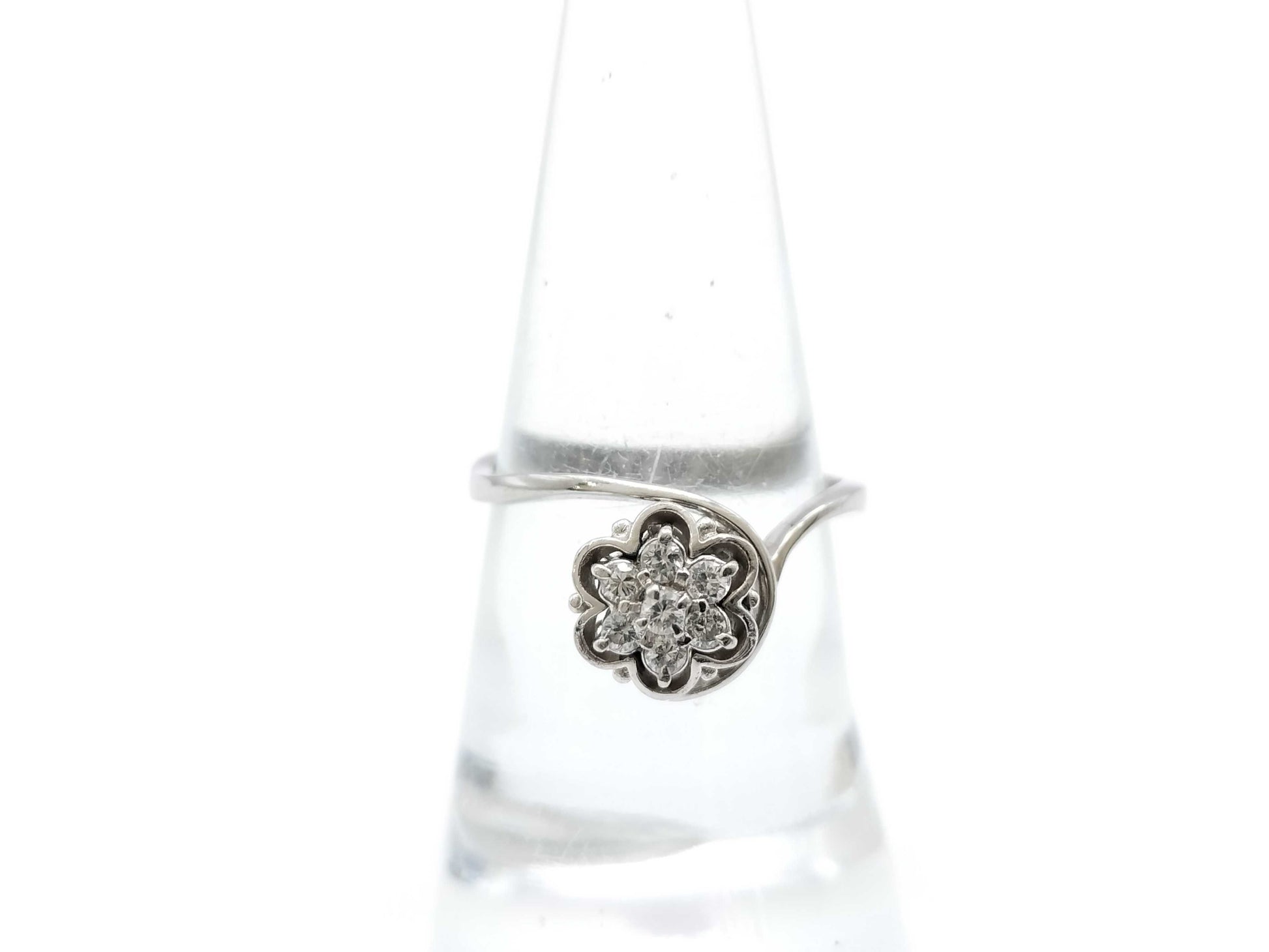 D0.19ct PT900 4.8g Ring 
