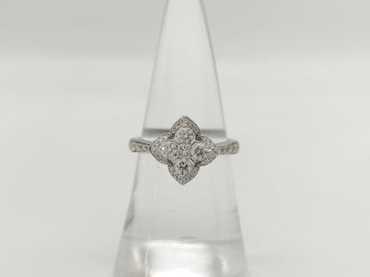 Diamond K18 3.2g Ring 