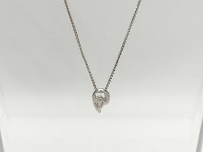 D0.32ct PT900/PT850 5.5g Necklace 