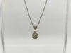 D0.392ct FD0.03ct PT900 6.2g Necklace 