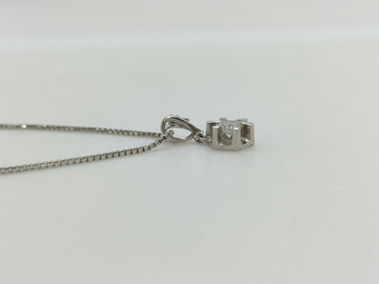 D0.392ct FD0.03ct PT900 6.2g Necklace 