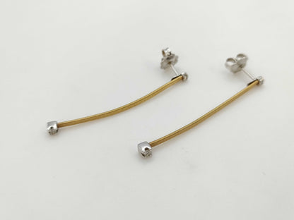 Diamond 750 2.8g Earrings 