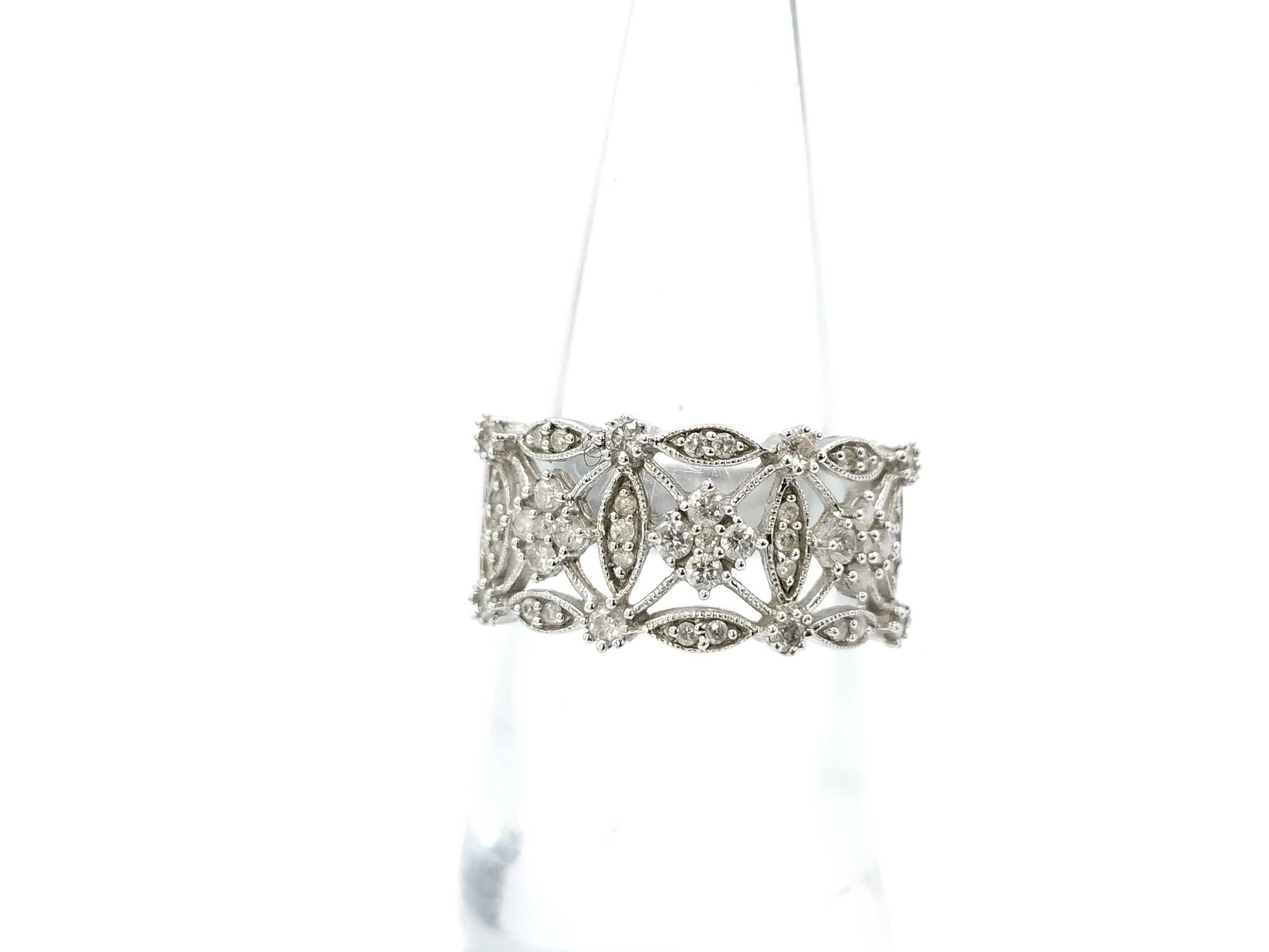 D0.50ct K18WG 4.8g Ring 
