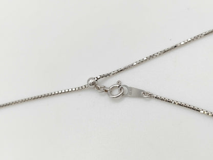 D1.00ct K18WG 6.2g Necklace 