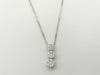 D1.00ct K18WG 6.2g Necklace 