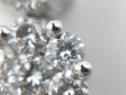 D1.00ct K18WG 6.2g Necklace 