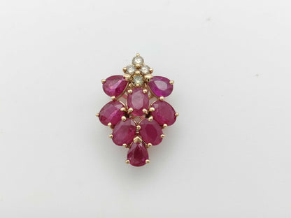 R1.20ct D0.05ct K18 1.3g Pendant Top 