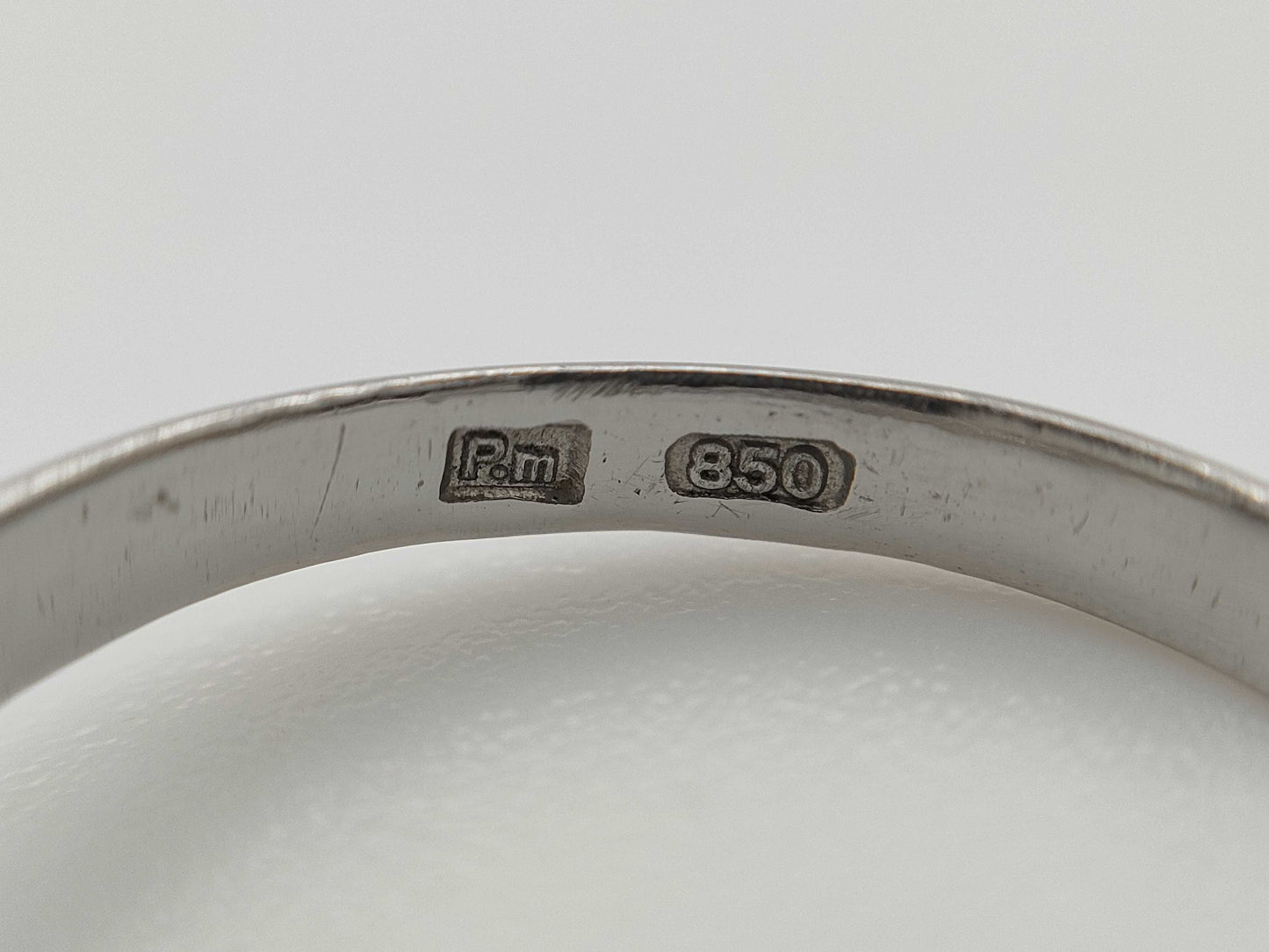 D0.79ct PT850 3.6g Ring 