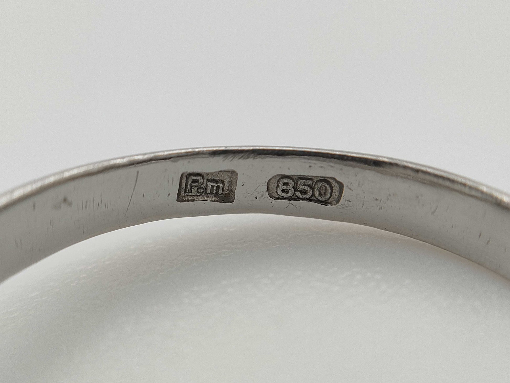 D0.79ct PT850 3.6g Ring 