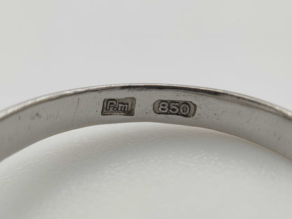 D0.79ct PT850 3.6g Ring 