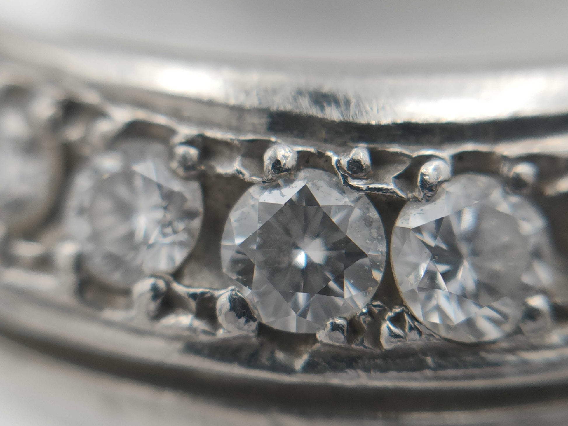 D0.35ct PT960 8.4g Ring 