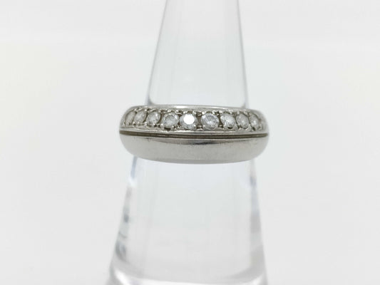 D0.35ct PT960 8.4g Ring 