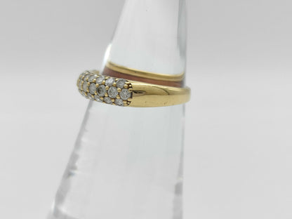 D1.00ct K18 2.9g Ring 
