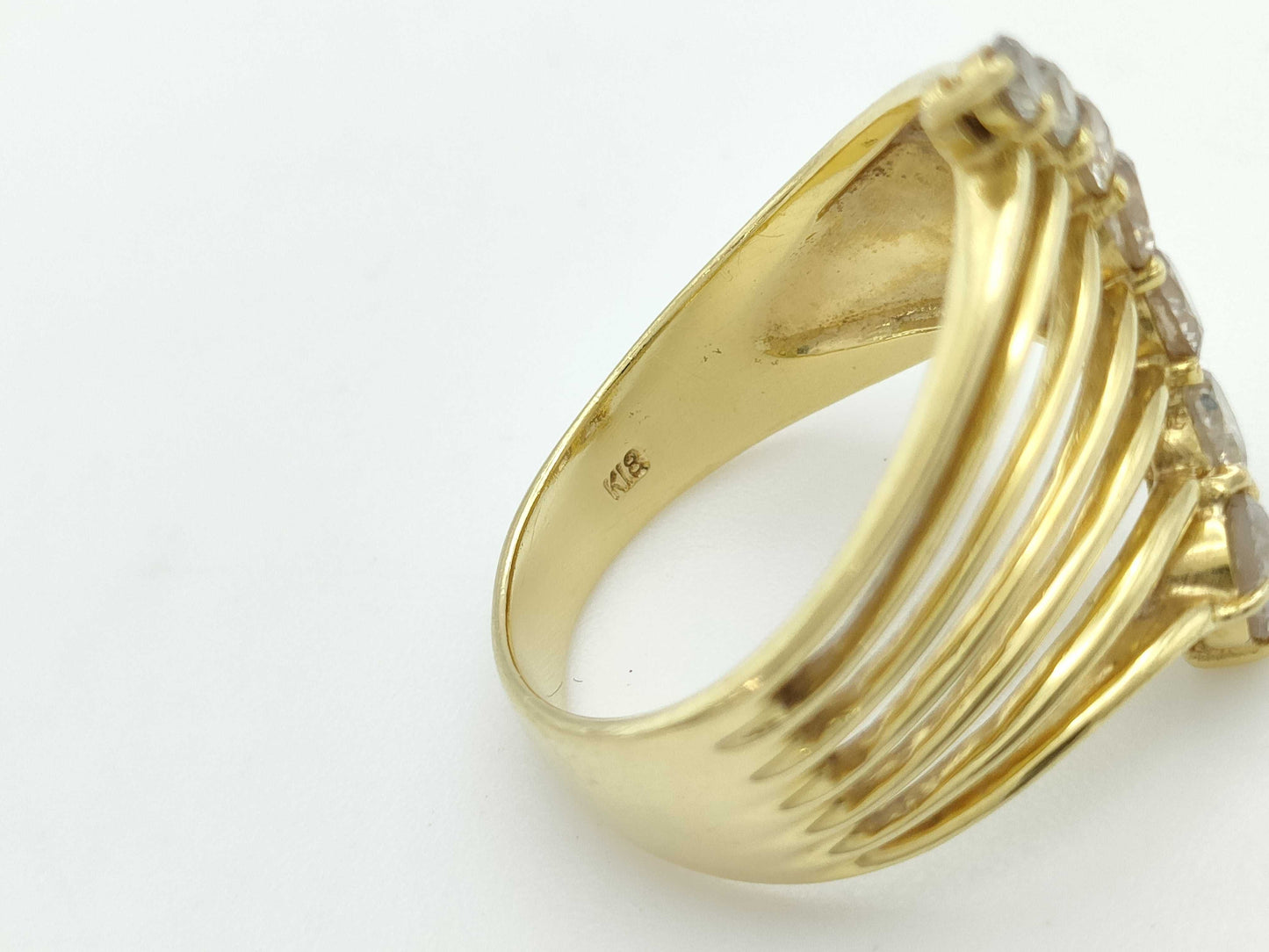D1.04ct K18 5.6g Ring 