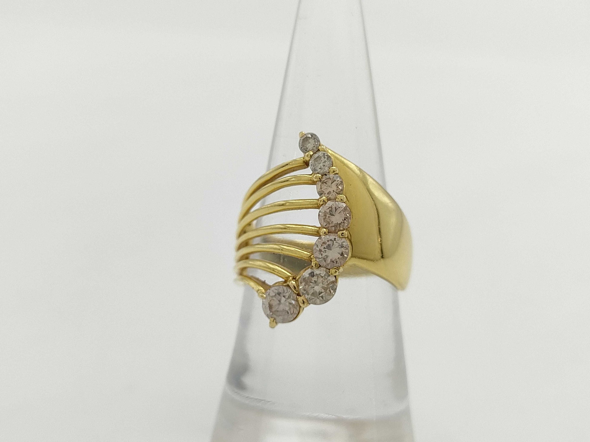 D1.04ct K18 5.6g Ring 