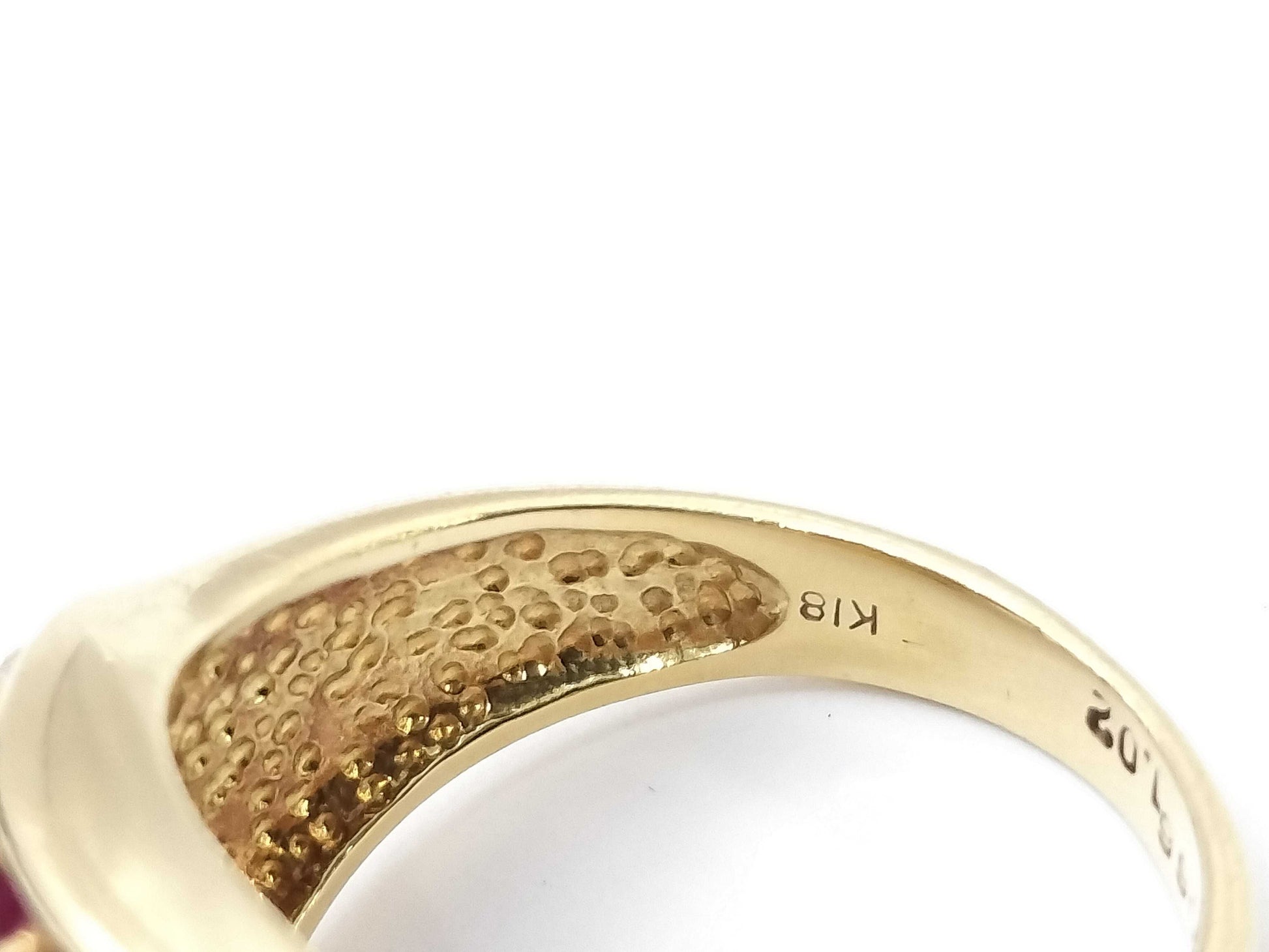 R1.02ct D0.66ct K18 8.5g Ring 