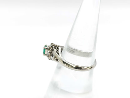 E0.27ct D0.13ct PT900 5.4g Ring 