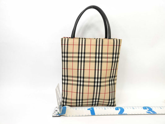BURBERRY Nova Check Tote Bag