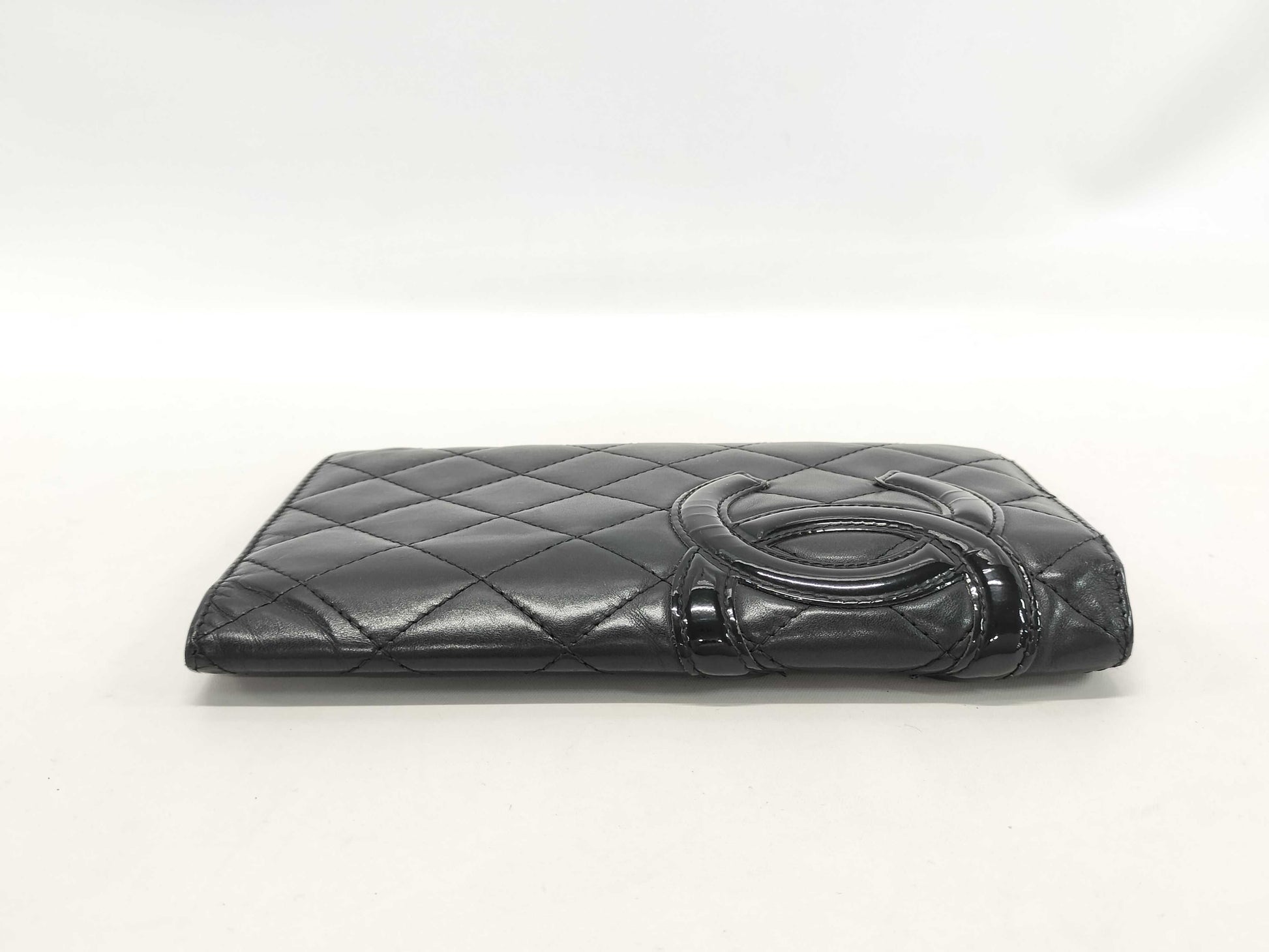CHANEL Cambon Line Long Wallet with Seal