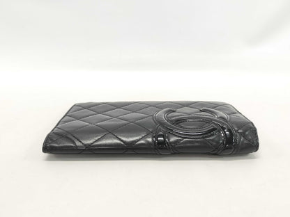 CHANEL Cambon Line Long Wallet with Seal