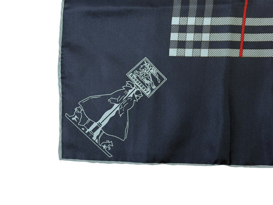 BURBERRY Navy Scarf Other Accessories