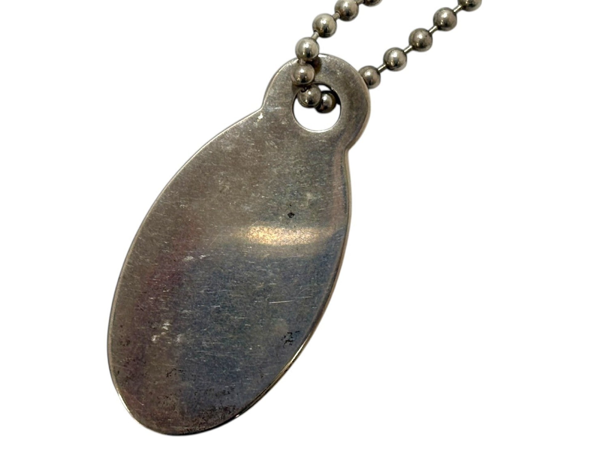 Tiffany & Co. Plate Necklace 925/25.7g Necklace