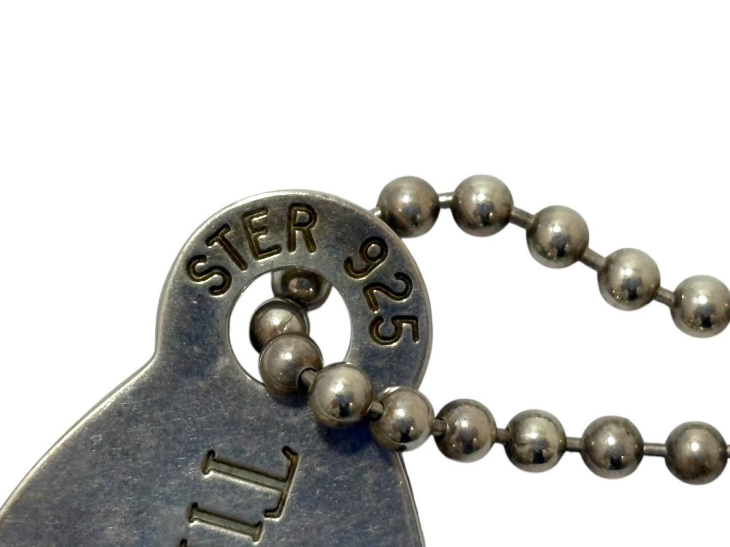 Tiffany & Co. Plate Necklace 925/25.7g Necklace