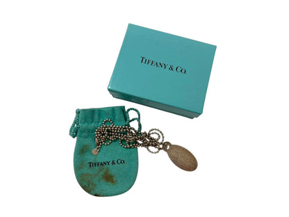Tiffany & Co. Plate Necklace 925/25.7g Necklace