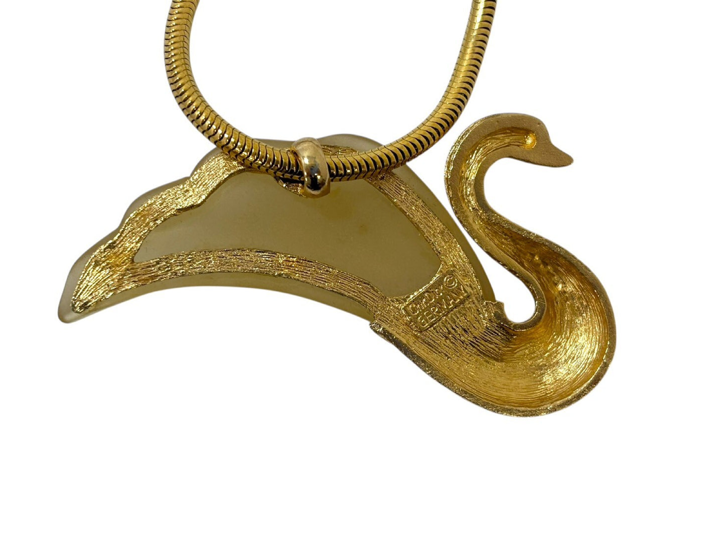 Dior Swan Motif Necklace Necklace