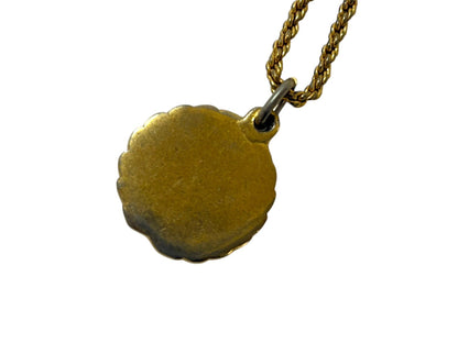 Dior logo necklace necklace