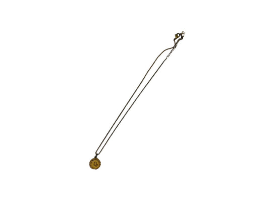 Dior logo necklace necklace