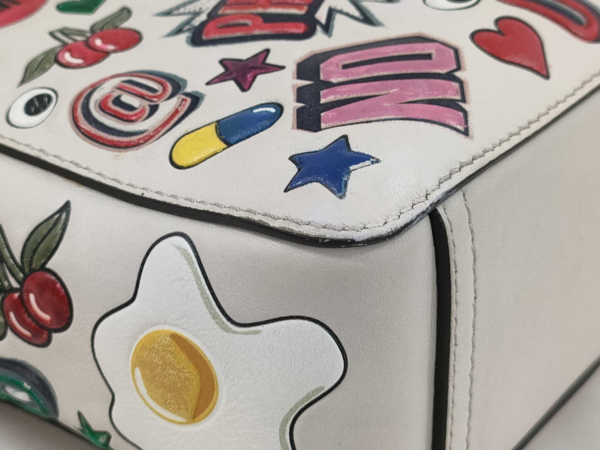 Anya Hindmarch Stickers Shoulder Bag