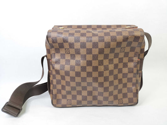 LOUIS VUITTON Damier Naviglio SR0095 Shoulder Bag