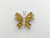 Tiffany&Co. Butterfly Motif Diamond 18K 4.2g Brooch 