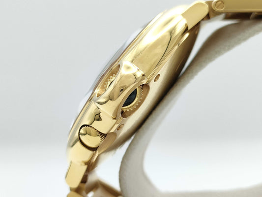 Cartier Ballon Bleu de W6920035 3220 80168QX Quartz 18K Gold Men's Watch