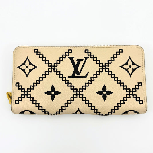 LOUIS VUITTON LOUIS VUITTON Monogram Unplant Brodelie Zippy Wallet M81141 Wallet Box Storage Bag Included Wallet