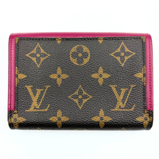 LOUIS VUITTON LOUIS VUITTON Monogram Portefeuille Flor Compact M64588 Wallet Bi-Fold Wallet Wallet