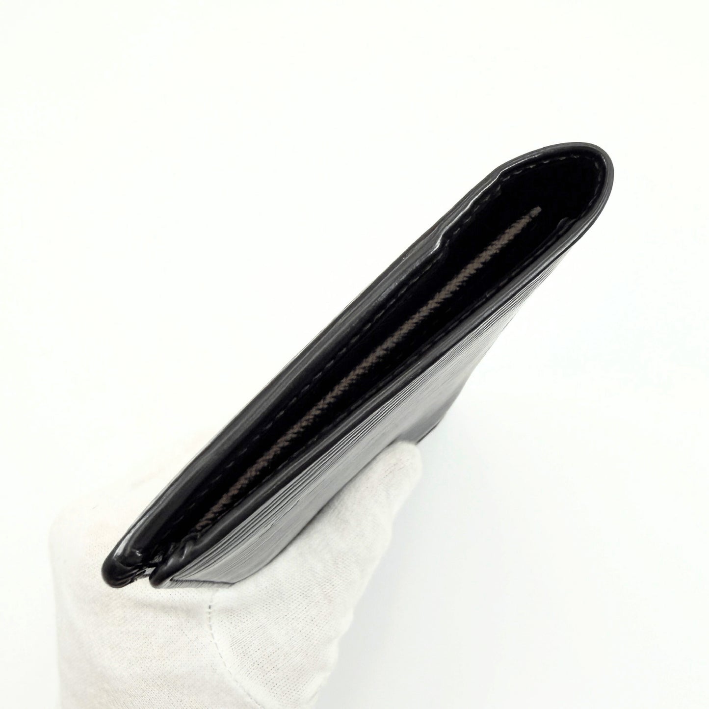 LOUIS VUITTON LOUIS VUITTON Louis Vuitton Epi Porte-Feuille Brazza Noir M60622 Wallet Wallet