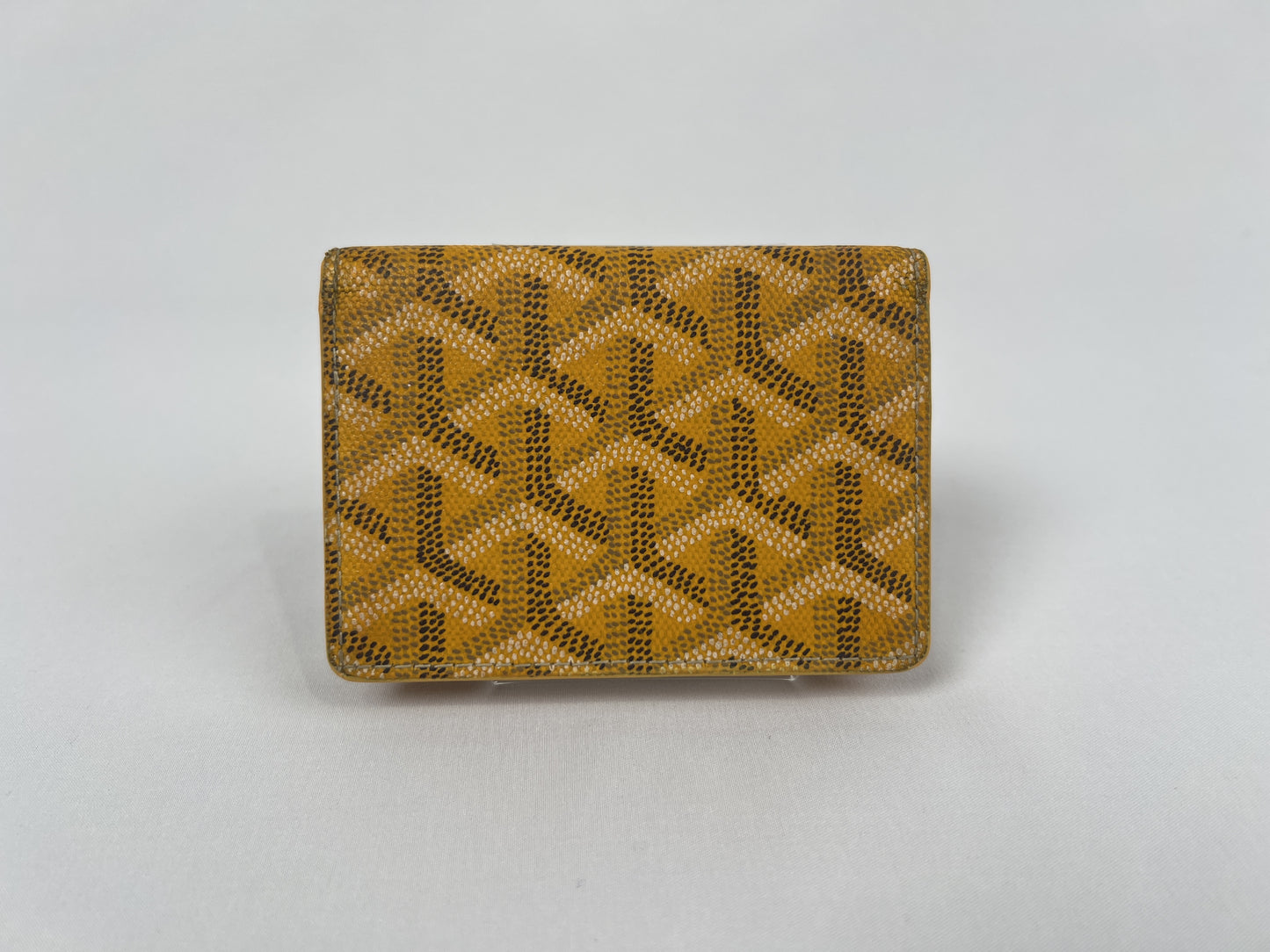 GOYARD Marserve Yellow Card Case Card Case, Pass Case, Business Card Holder