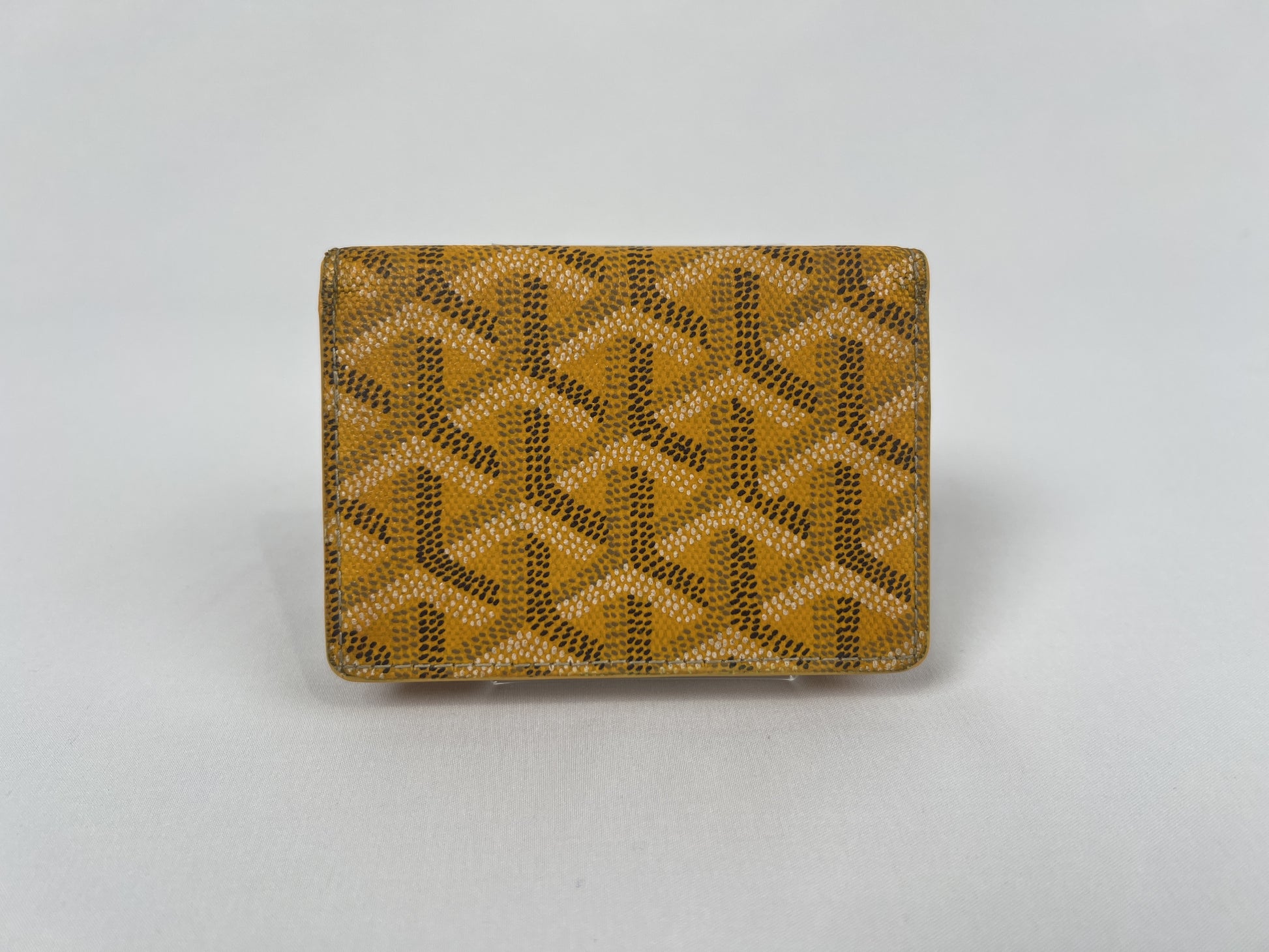 GOYARD Marserve Yellow Card Case Card Case, Pass Case, Business Card Holder