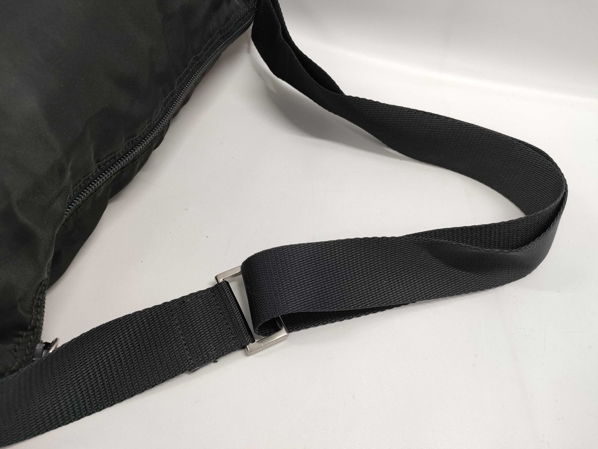 PRADA Triangle Logo Shoulder Bag