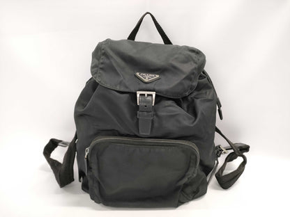 PRADA Pocono Triangle Logo Backpack