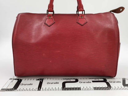 LOUIS VUITTON Louis Vuitton Epi Speedy 35 Handbag