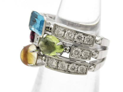 BVLGARI Allegra Colored Diamond 750 11.2g Ring 