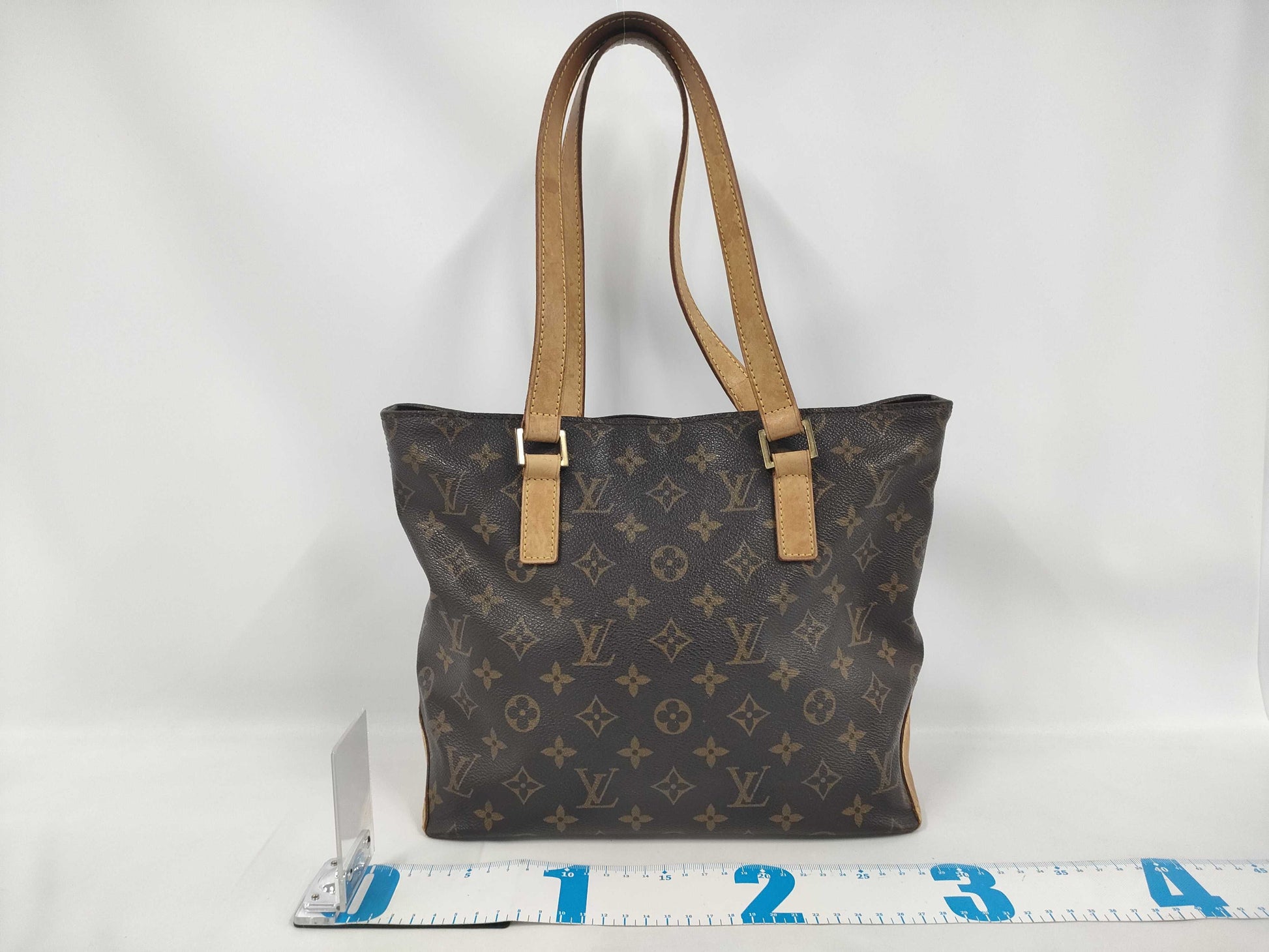 LOUIS VUITTON Monogram Cabas Piano Tote Bag DU0023