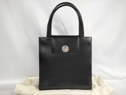 BVLGARI Turnlock Tote Black Tote Bag